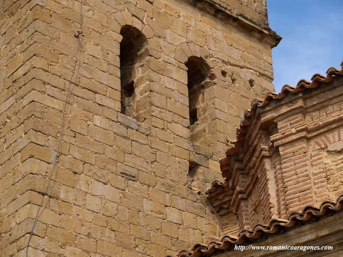 DETALLE DE LOS VENTANALES ESTE DE L ATORRE